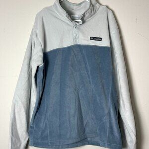 Columbia sweater weather men's grey‎ size xl button up